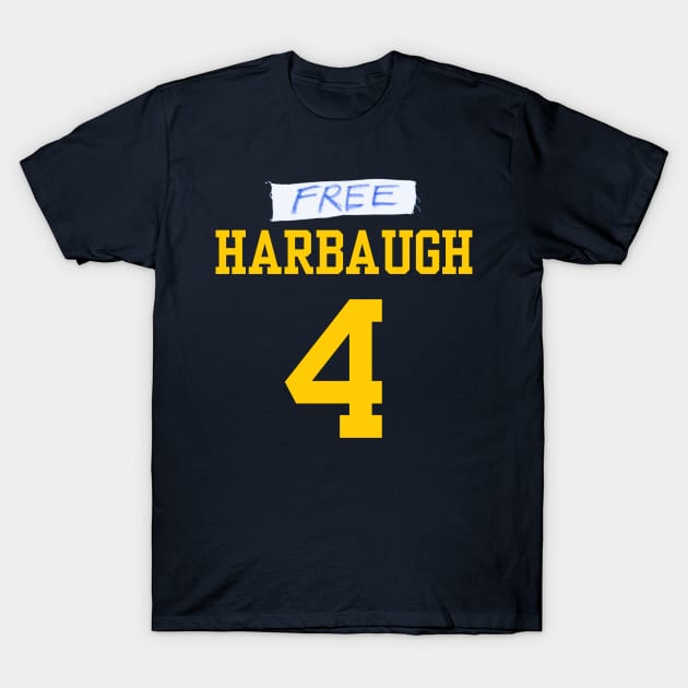 Free Harbaugh T-Shirt by Pittsburgh FFH Shop